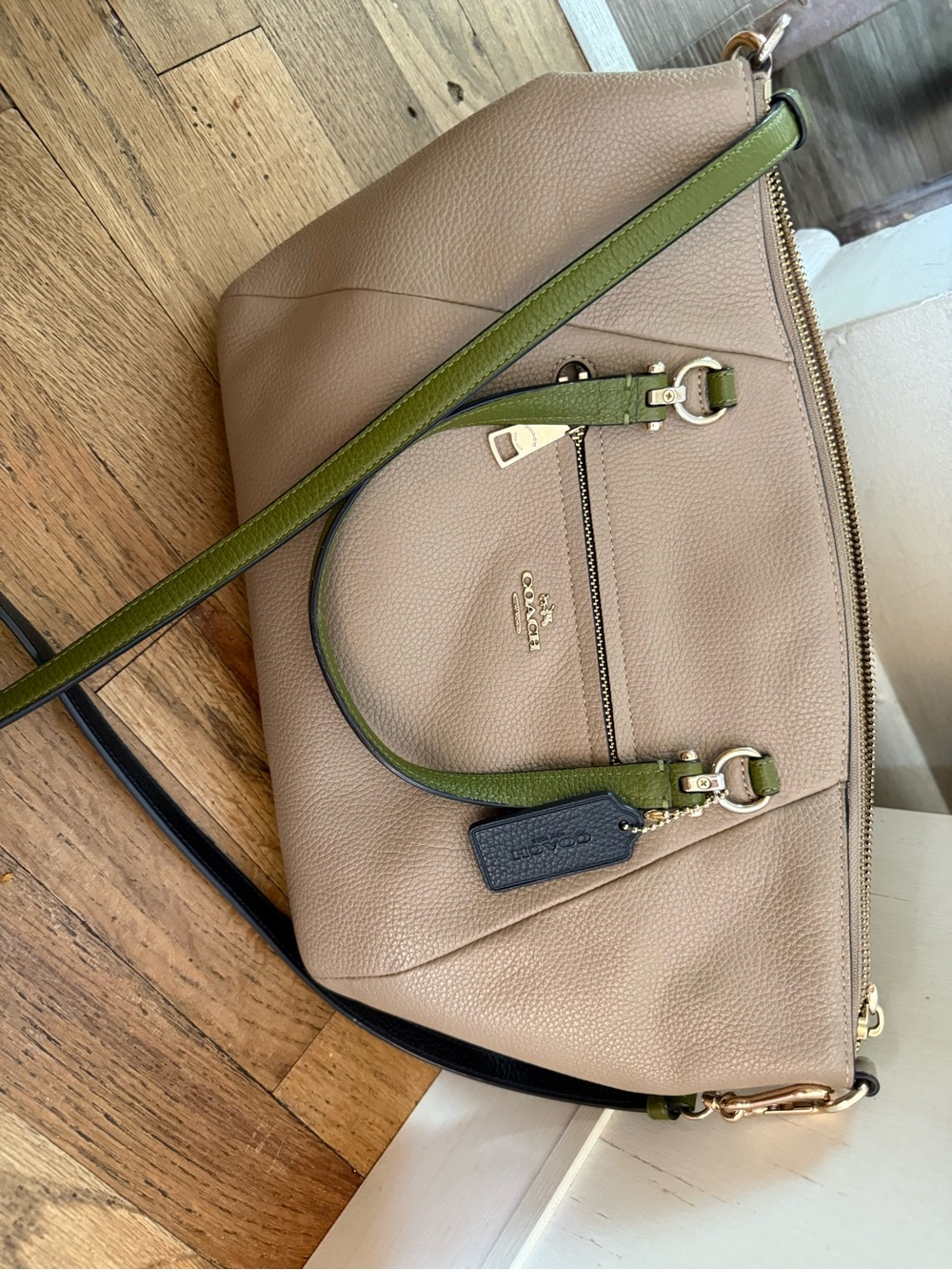 Coach Leather Tote
